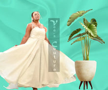 Load image into Gallery viewer, Vee&#39;s blissful gem bridal dress 1
