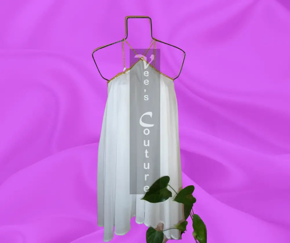 Vee's Couture Cascading Flows Dress