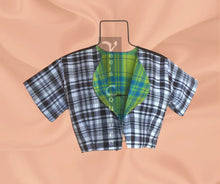 Load image into Gallery viewer, Vee&#39;s Couture Madras two way Jacket 1
