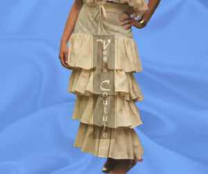 Vee's Couture Creole Layered Skirt 4