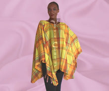 Load image into Gallery viewer, Vee&#39;s Madras Poncho 3
