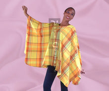 Load image into Gallery viewer, Vee&#39;s Madras Poncho 1
