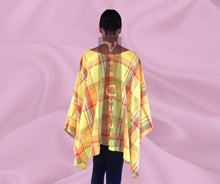 Load image into Gallery viewer, Vee&#39;s Madras Poncho 2
