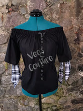 Load image into Gallery viewer, Off-Shoulder Creole Blouse Cb5
