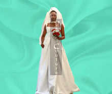 Cargar imagen en el visor de la galería,  Vee&#39;s Pleated Jewel bridal dress 2
