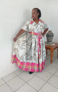 Vees Creole Gathered Dress