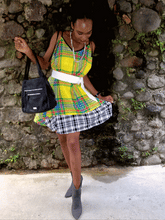 Cargar imagen en el visor de la galería, Vee&#39;s Couture Creole Melange Sundress 

